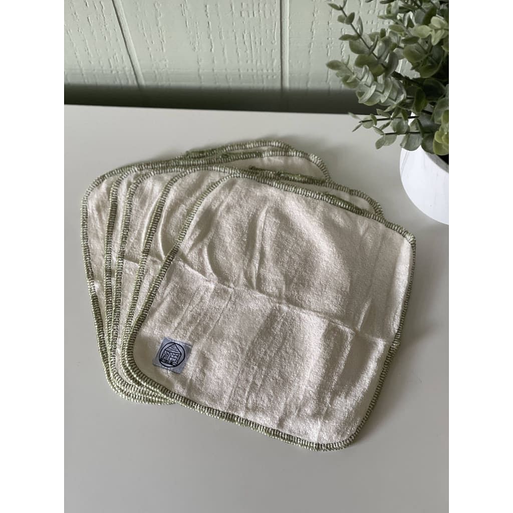 Bamboo Terry Wipes (5 Pack)