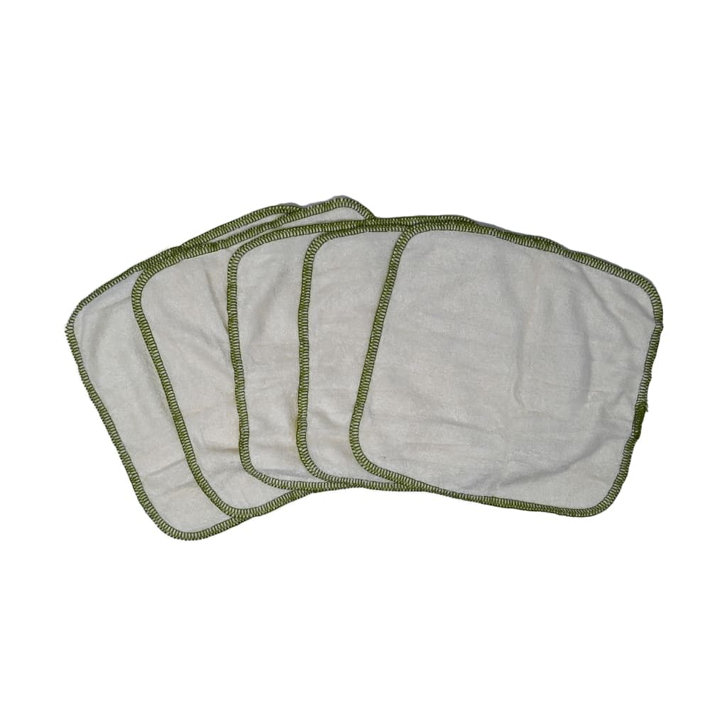 Bamboo Terry Wipes (5 Pack)